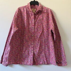 Woolrich Pink Floral Blouse